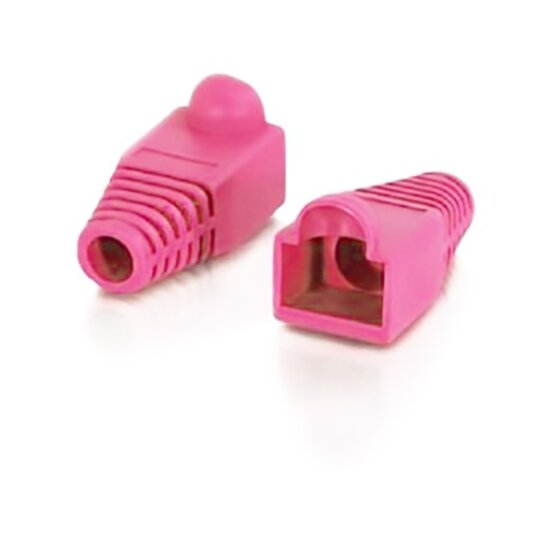Pink RJ45 Strain Relief Boot 6mm OD Bag of 10-preview.jpg